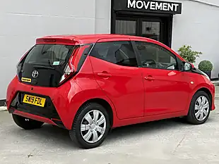 Used 2019 Toyota Aygo X-Play Red - Interior and Exterior details 4