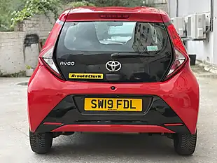Used 2019 Toyota Aygo X-Play Red - Interior and Exterior details 8