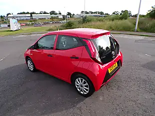 Used 2019 Toyota Aygo X Red - Interior and Exterior details 11