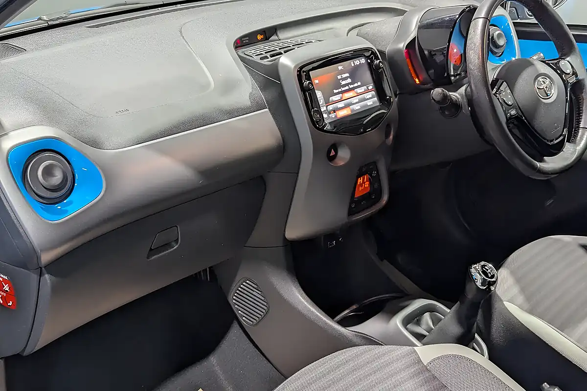 Used 2019 Toyota Aygo X-Trend Blue - Interior and Exterior details 19