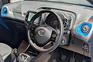 Used 2019 Toyota Aygo X-Trend Blue - Interior and Exterior details 2