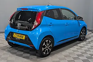 Used 2019 Toyota Aygo X-Trend Blue - Interior and Exterior details 7