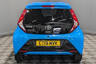 Used 2019 Toyota Aygo X-Trend Blue - Interior and Exterior details 8