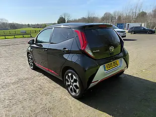 Used 2019 Toyota Aygo X-Trend Funroof Black - Interior and Exterior details 4