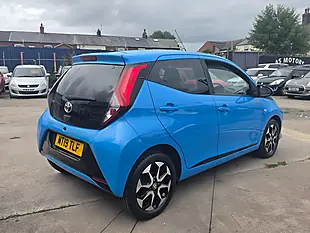 Used 2019 Toyota Aygo X-Trend Funroof Blue - Interior and Exterior details 6
