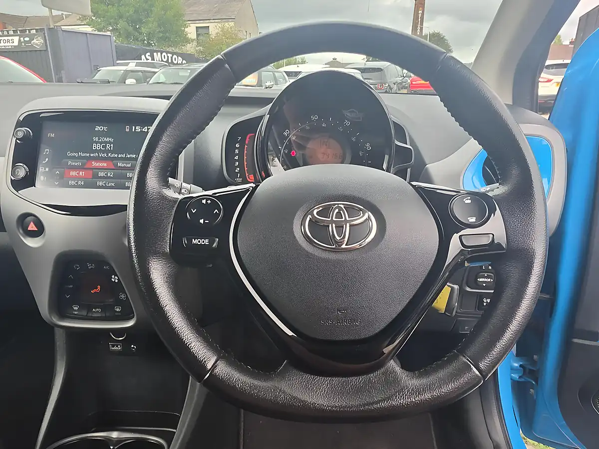 Used 2019 Toyota Aygo X-Trend Funroof Blue - Interior and Exterior details 8