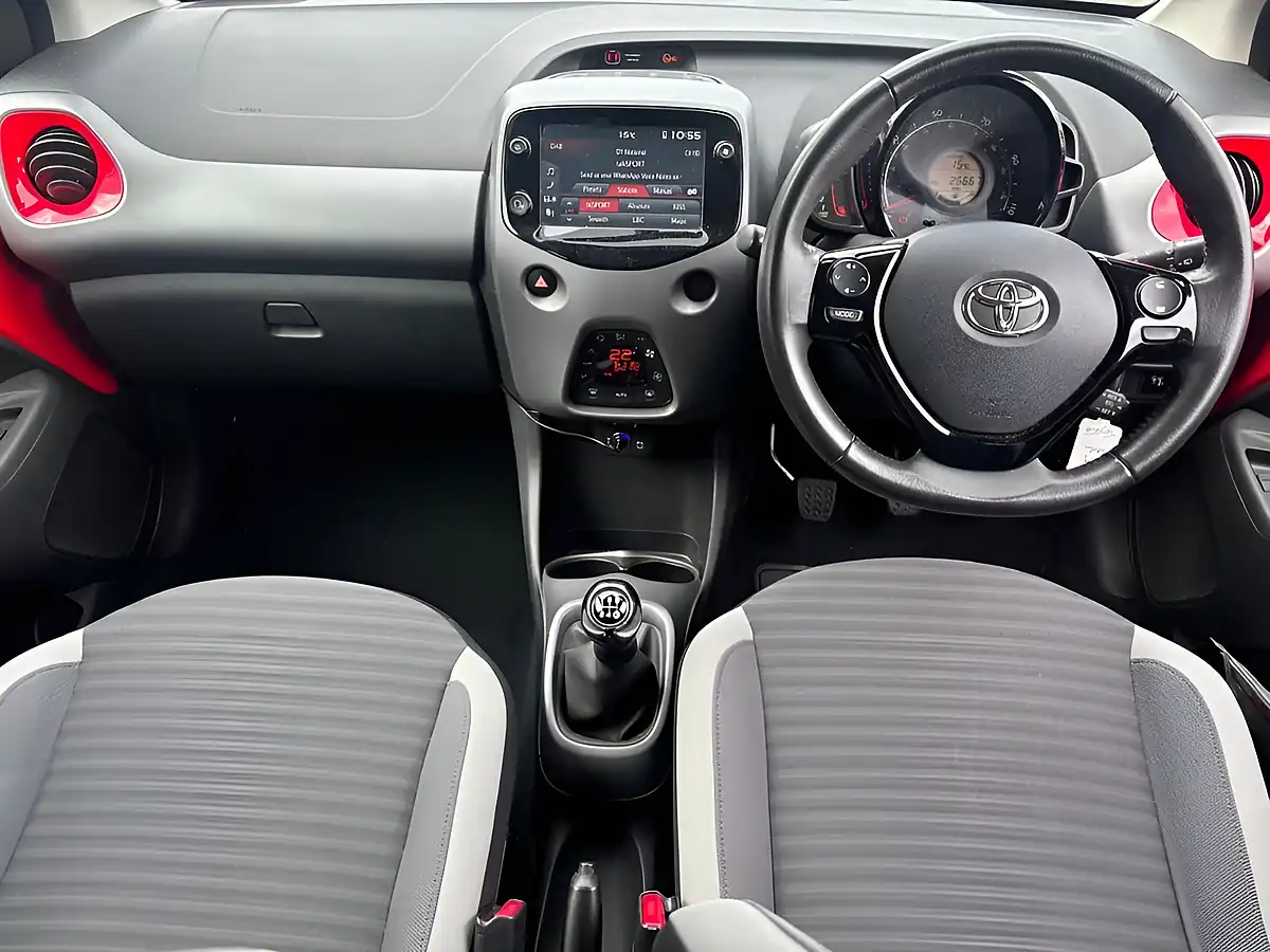 Used 2019 Toyota Aygo X-Trend Red Pop - Interior and Exterior details 10