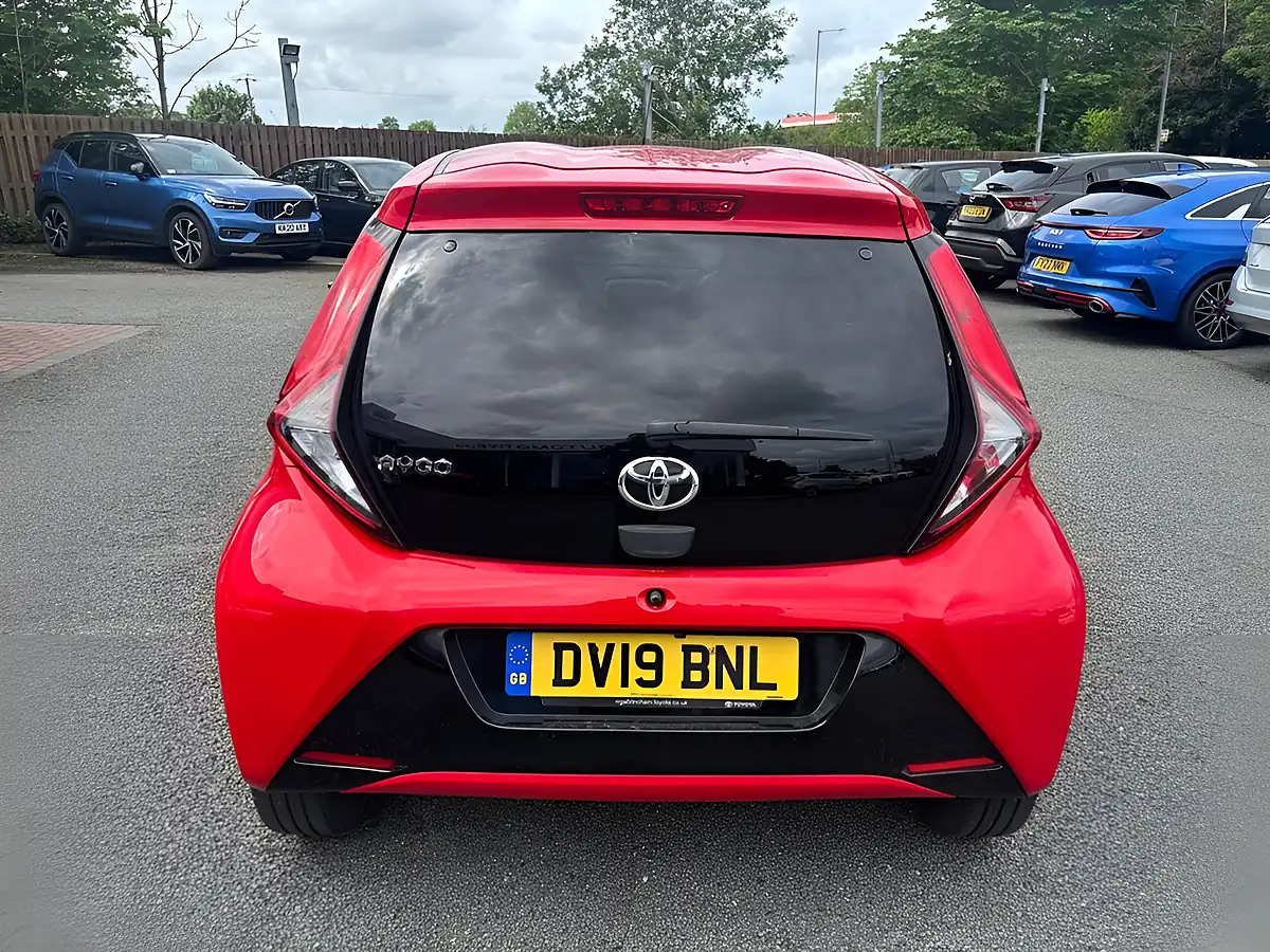 Used 2019 Toyota Aygo X-Trend Red Pop - Interior and Exterior details 9