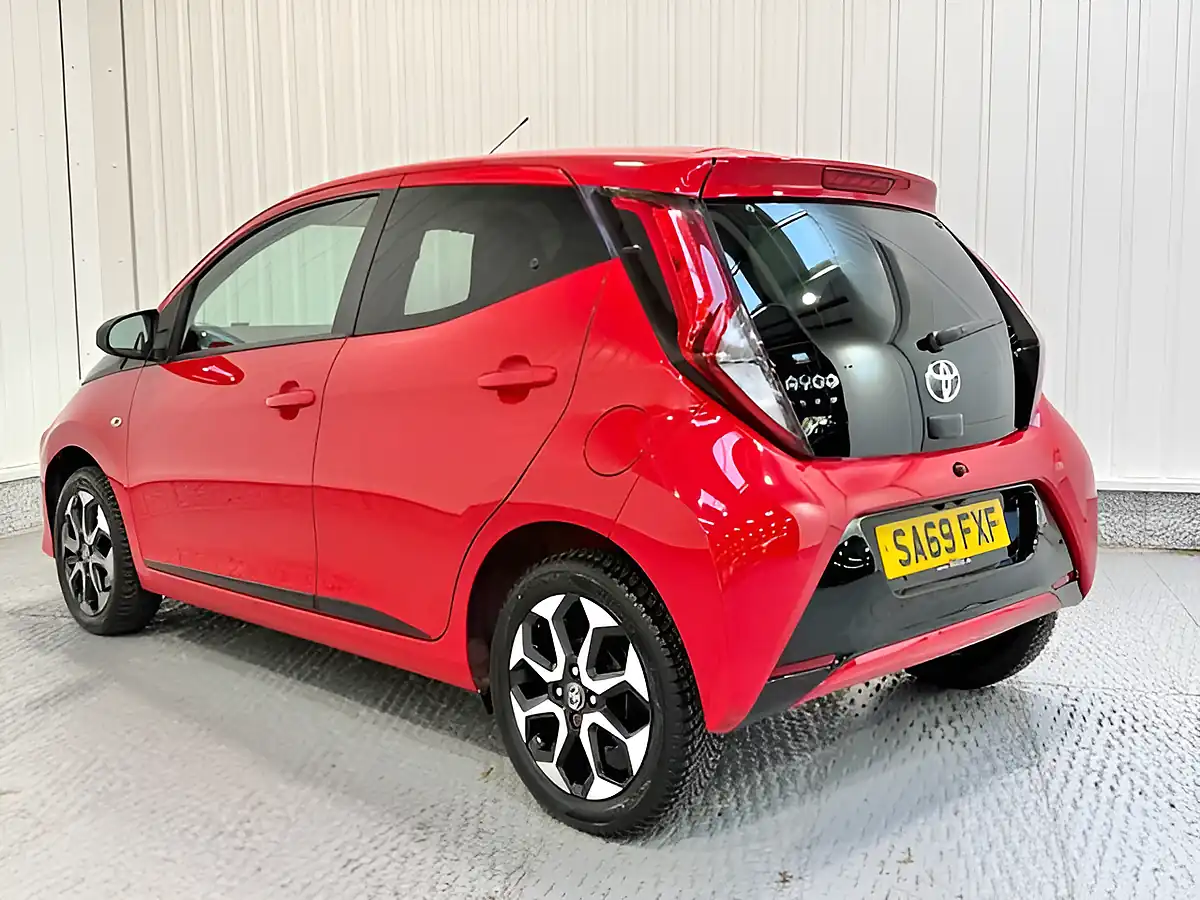 Used 2019 Toyota Aygo X-Trend Red Pop - Interior and Exterior details 5
