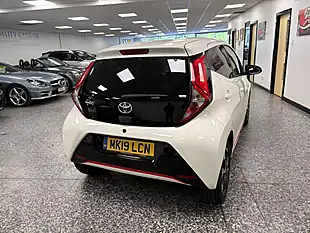 Used 2019 Toyota Aygo X-Trend White - Interior and Exterior details 11