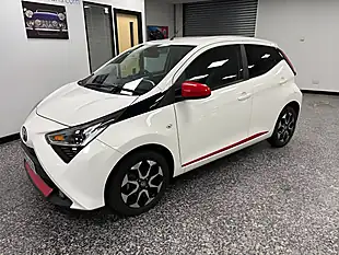 Used 2019 Toyota Aygo X-Trend White - Interior and Exterior details 4