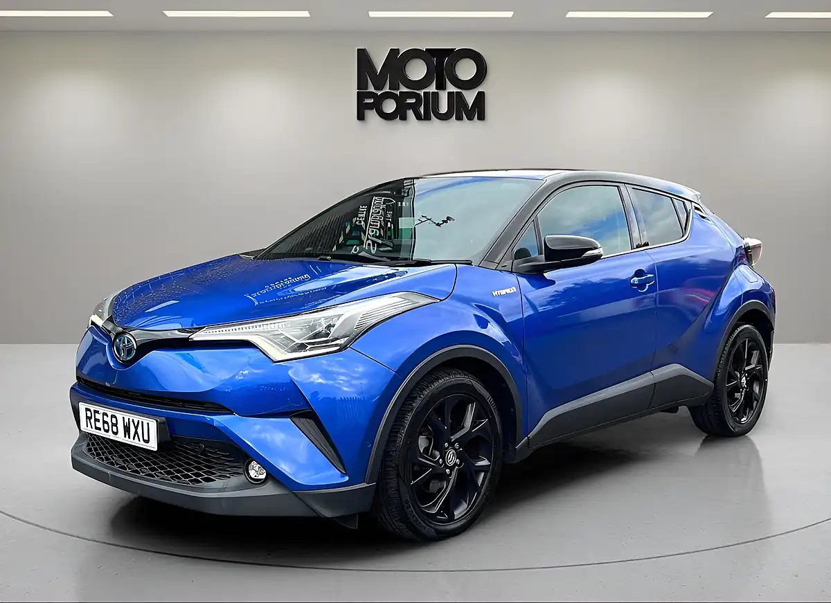 Used 2019 Toyota C-Hr Dynamic Blue - Front View