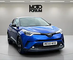 Used 2019 Toyota C-Hr Dynamic Blue - Interior and Exterior details 10
