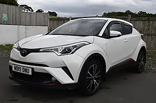 Used 2019 Toyota C-Hr Excel White - Interior and Exterior details 3