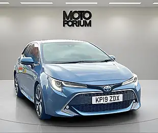 Used 2019 Toyota Corolla Excel Blue - Interior and Exterior details 4
