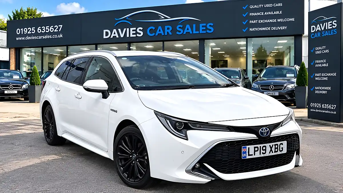 Used 2019 Toyota Corolla Excel Touring Sports Pure White - Front View