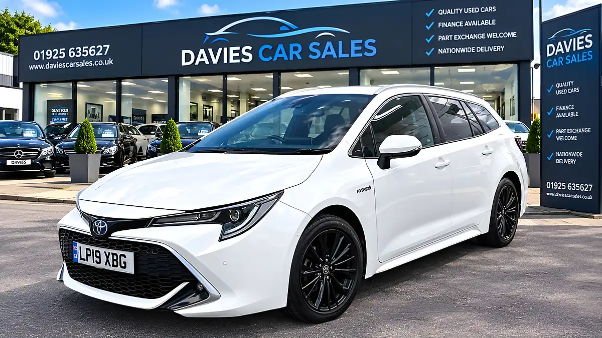 Used 2019 Toyota Corolla Excel Touring Sports Pure White - Interior and Exterior details 2
