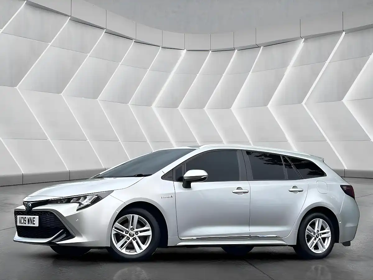 Used 2019 Toyota Corolla Icon Tech Touring Sports Silver - Front View