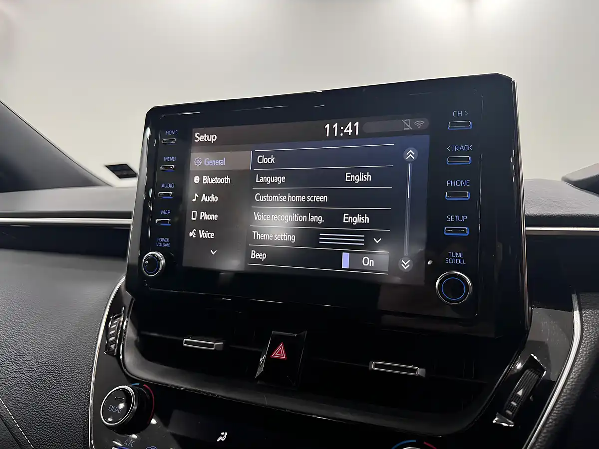Used 2019 Toyota Corolla Icon Tech White - Interior and Exterior details 12
