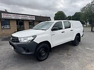 Used 2019 Toyota Hilux Active Double Cab White - Interior and Exterior details 2