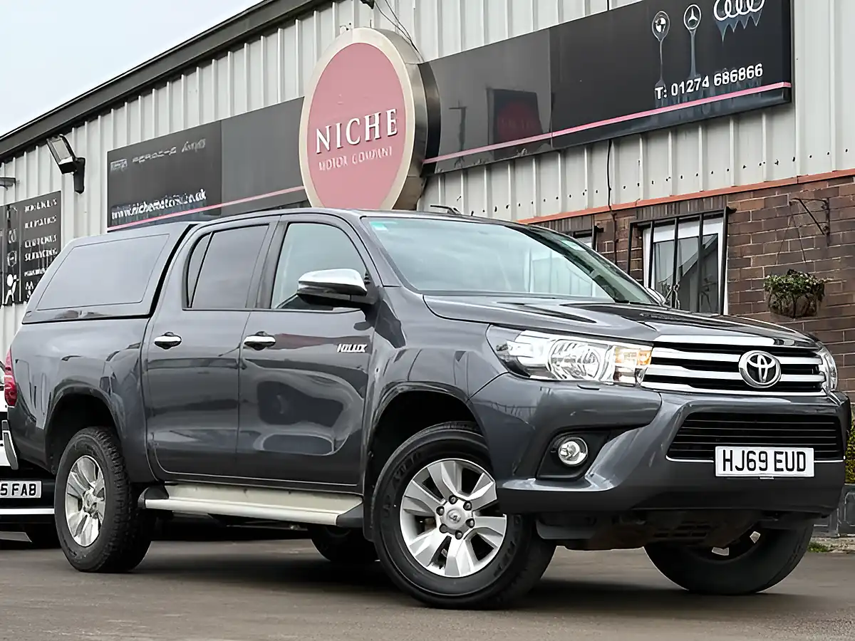 Used 2019 Toyota Hilux Icon Grey - Front View