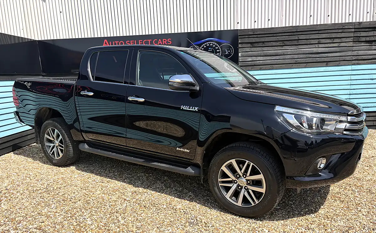 Used 2019 Toyota Hilux Invincible Pickup Double Cab Galaxy Black - Interior and Exterior details 4