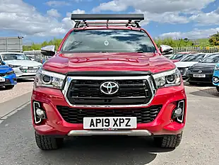 Used 2019 Toyota Hilux Invincible X Crimson Spark Red - Interior and Exterior details 2