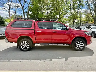 Used 2019 Toyota Hilux Invincible X Crimson Spark Red - Interior and Exterior details 4