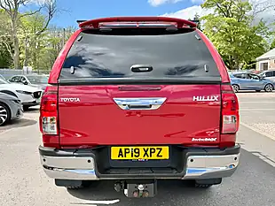 Used 2019 Toyota Hilux Invincible X Crimson Spark Red - Interior and Exterior details 6