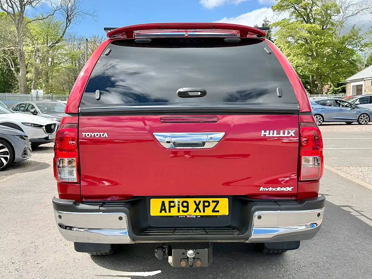 Used 2019 Toyota Hilux Invincible X Crimson Spark Red - Interior and Exterior details 6