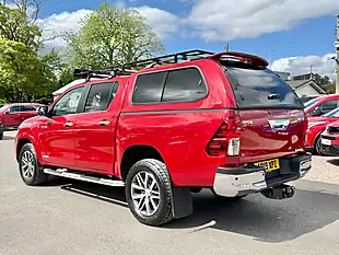 Used 2019 Toyota Hilux Invincible X Crimson Spark Red - Interior and Exterior details 7