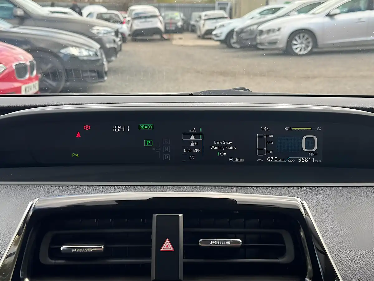 Used 2019 Toyota Prius Active Black - Interior and Exterior details 17