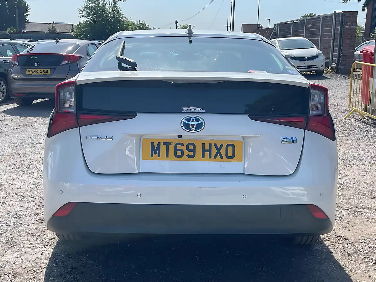 Used 2019 Toyota Prius Active White - Interior and Exterior details 6