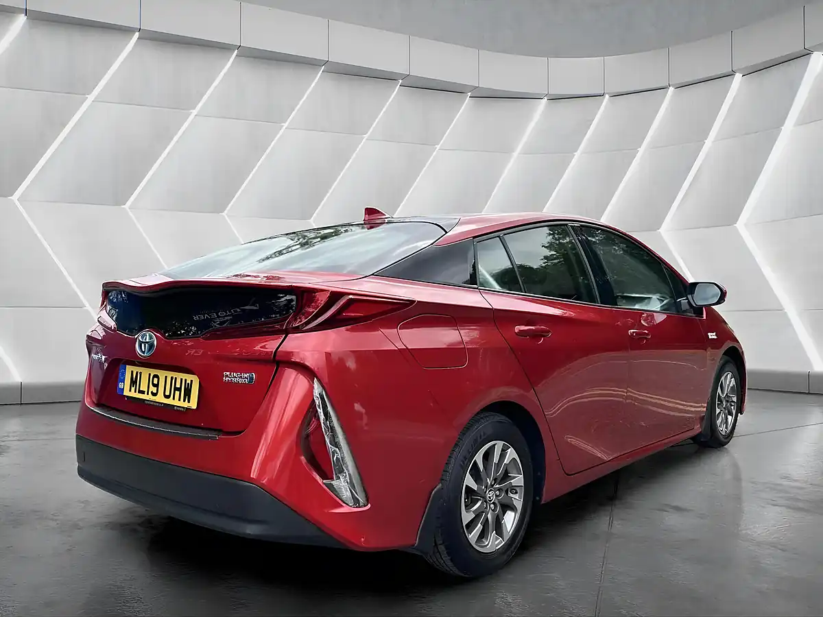 Used 2019 Toyota Prius Business Edition Plus Red - Interior and Exterior details 9