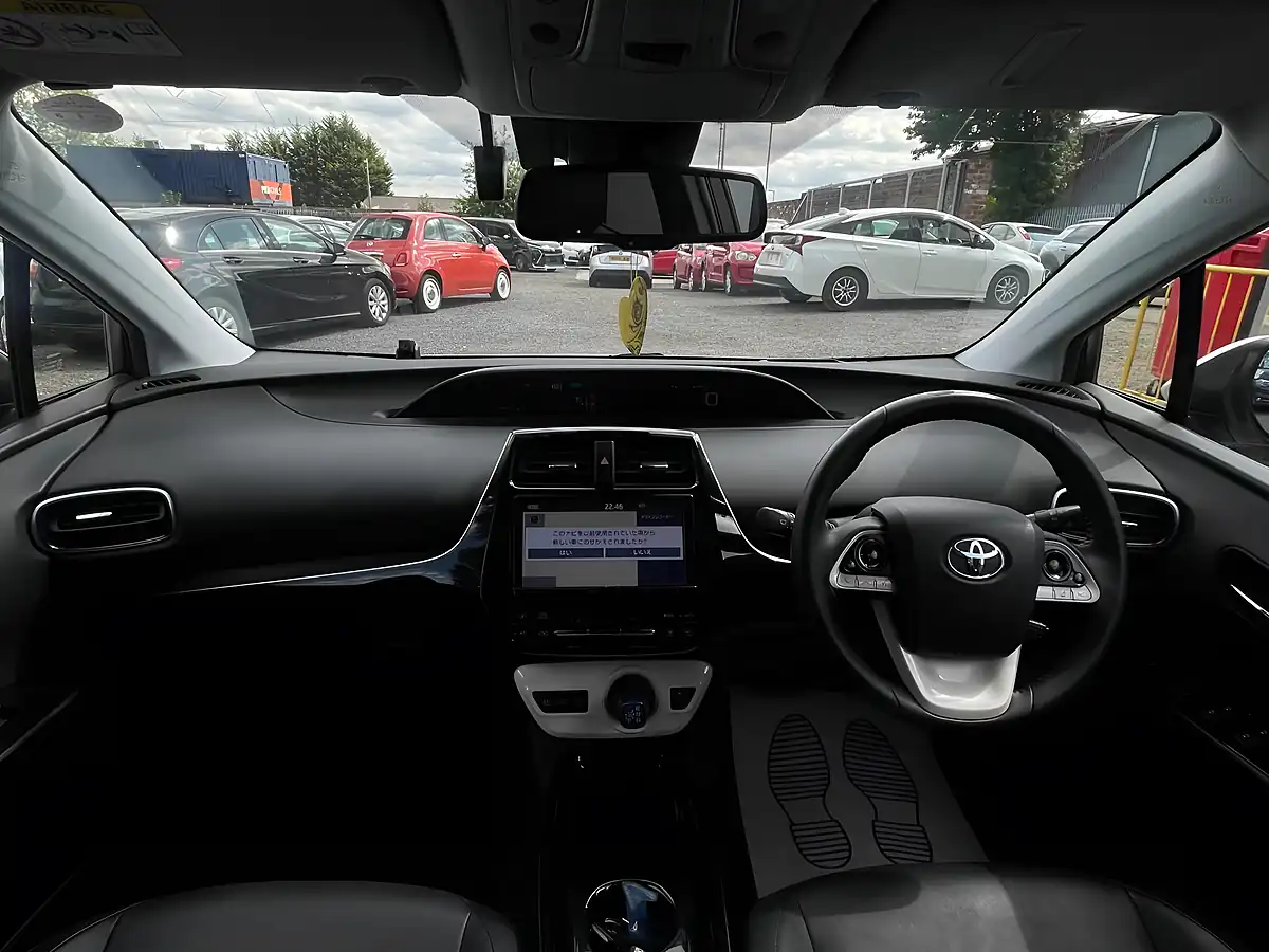 Used 2019 Toyota Prius Business Edition White - Interior and Exterior details 14