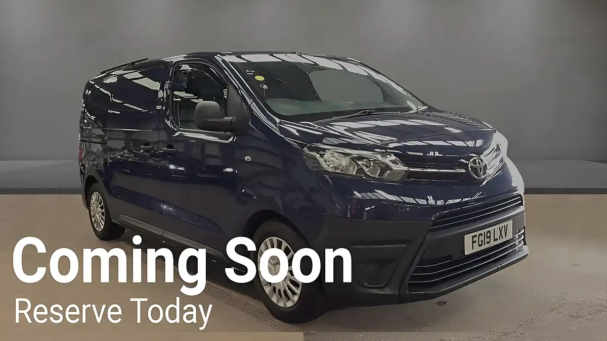 Used 2019 Toyota Proace Icon Medium Blue - Front View