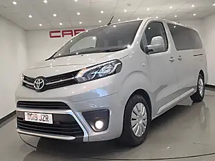 Used 2019 Toyota Proace Verso Shuttle Long Silver - Interior and Exterior details 19