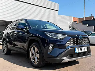 Used 2019 Toyota RAV4 Excel Blue - Interior and Exterior details 2