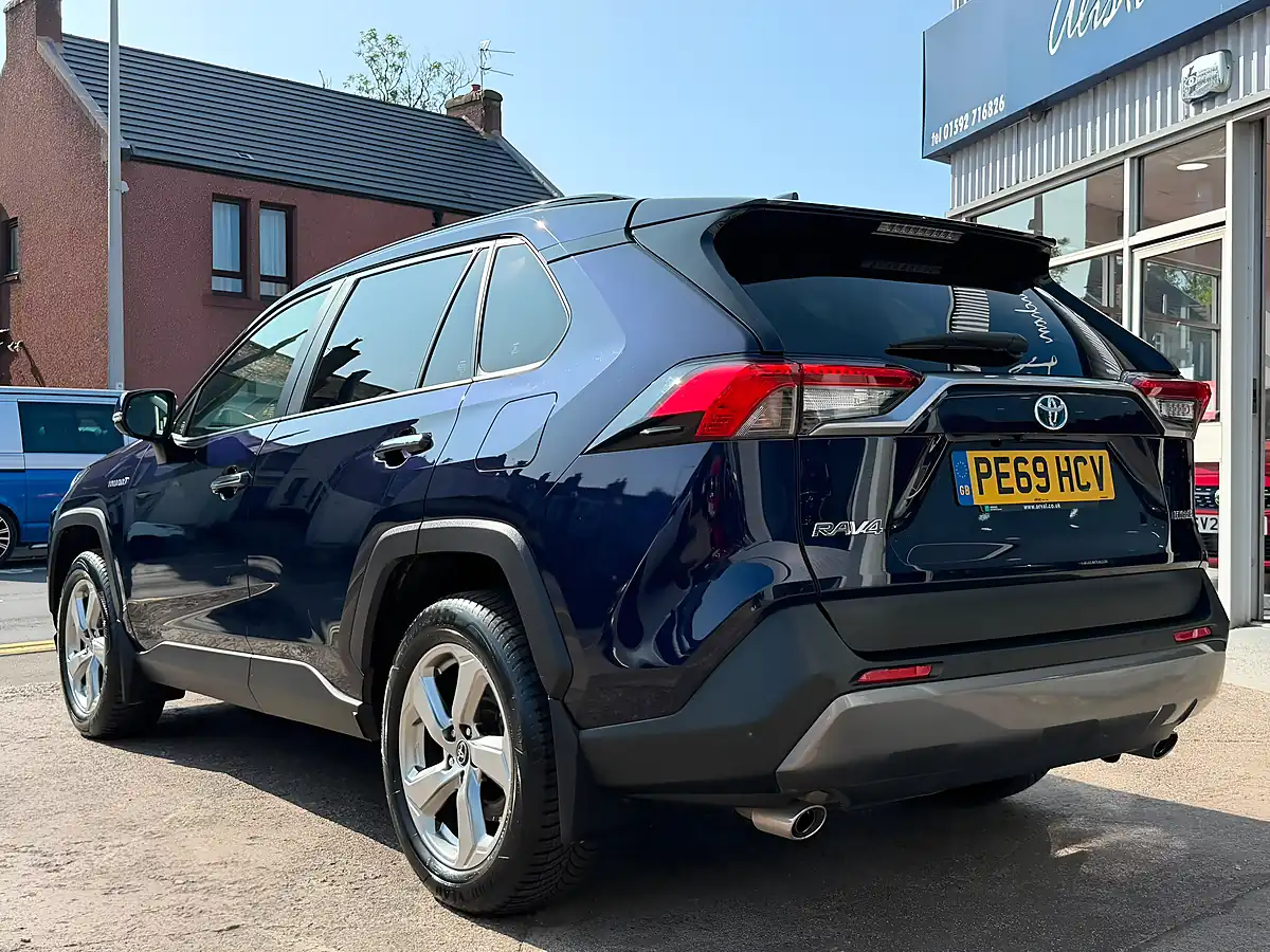 Used 2019 Toyota RAV4 Excel Blue - Interior and Exterior details 4