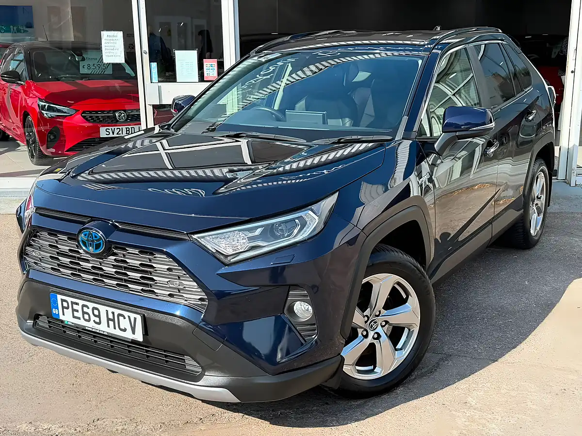 Used 2019 Toyota RAV4 Excel Blue - Interior and Exterior details 5