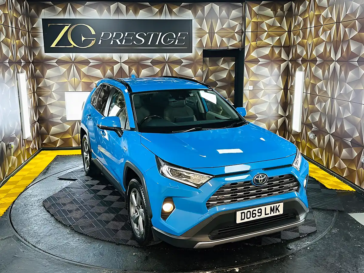 Used 2019 Toyota Rav4 Excel Obsidian Blue - Interior and Exterior details 11