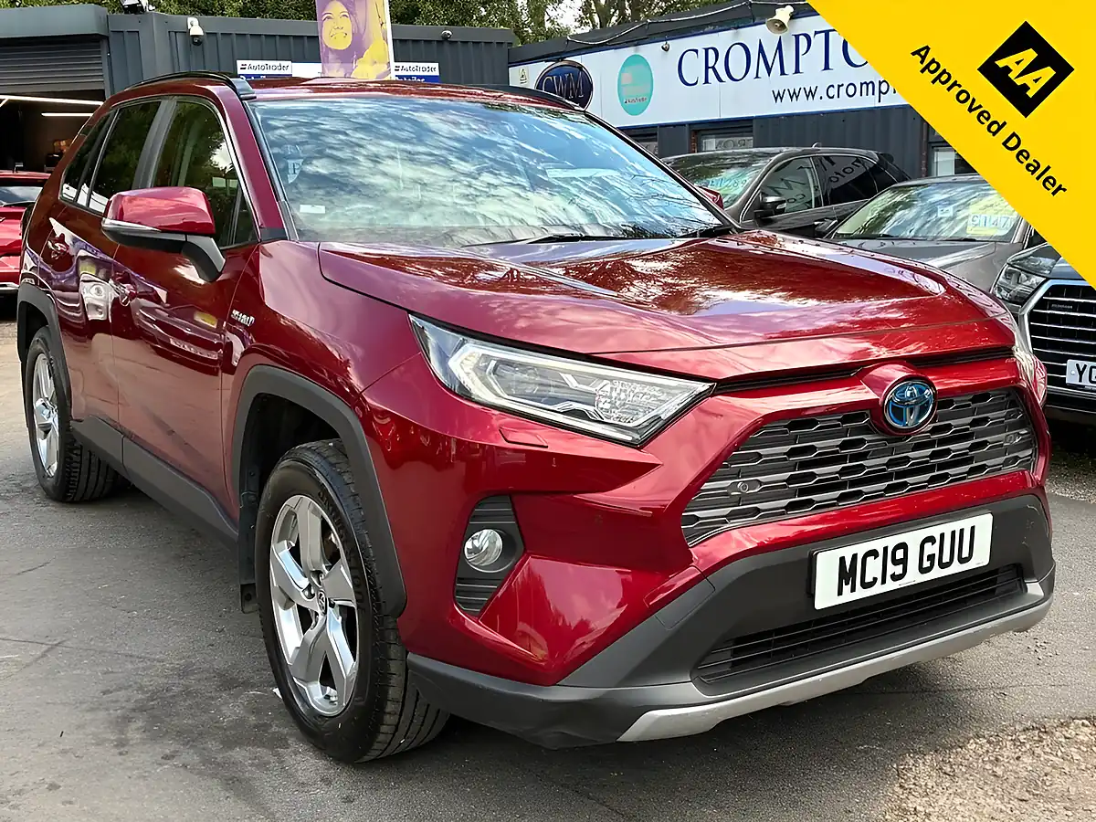 Used 2019 Toyota RAV4 Excel Red - Front View