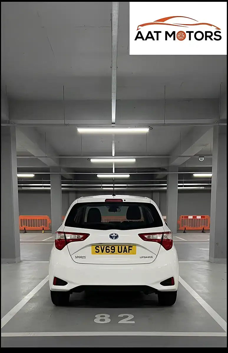 Used 2019 Toyota Yaris Excel White - Interior and Exterior details 2