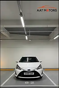 Used 2019 Toyota Yaris Excel White - Interior and Exterior details 6