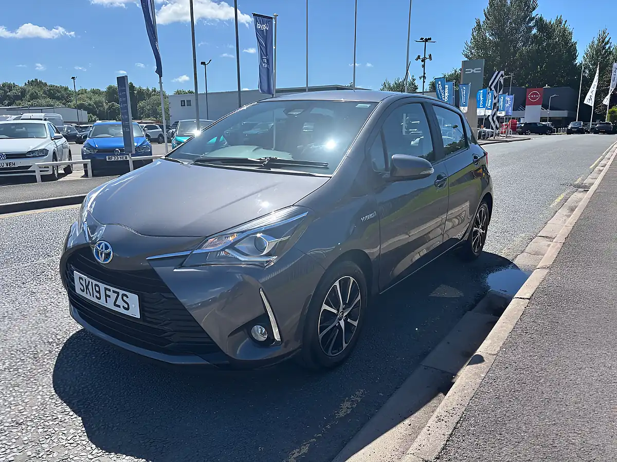 Used 2019 Toyota Yaris Grey - Interior and Exterior details 2