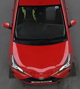 Used 2019 Toyota Yaris Icon Tech Chilli Red - Interior and Exterior details 2