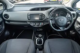 Used 2019 Toyota Yaris Icon Tech Glacier White - Interior and Exterior details 14
