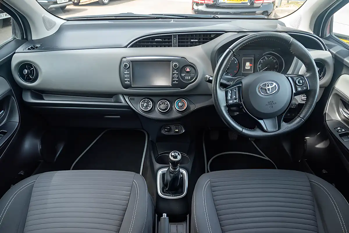 Used 2019 Toyota Yaris Icon Tech Glacier White - Interior and Exterior details 14