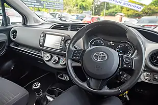 Used 2019 Toyota Yaris Icon Tech Glacier White - Interior and Exterior details 15
