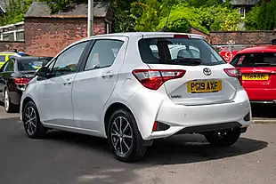Used 2019 Toyota Yaris Icon Tech Glacier White - Interior and Exterior details 6